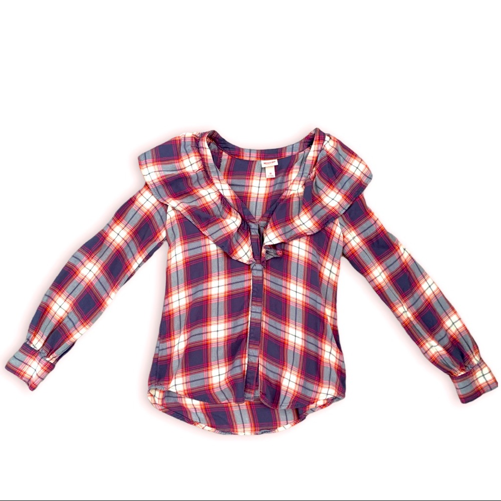 Mossimo Supple Co. Flannel Top